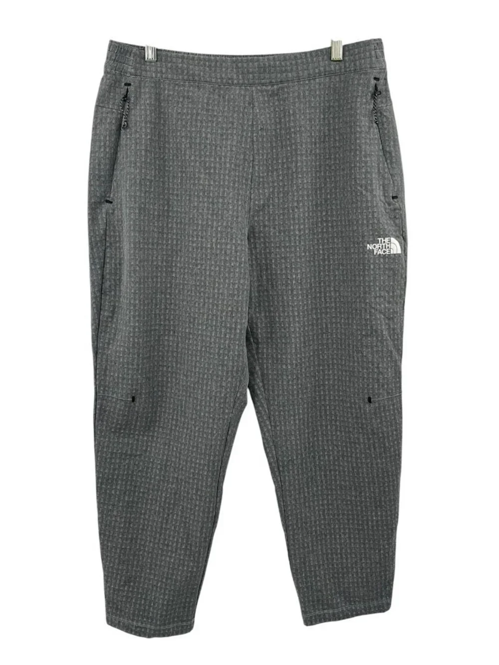 THE NORTH FACE Men's Gray Texture Check Tekware Pants Large